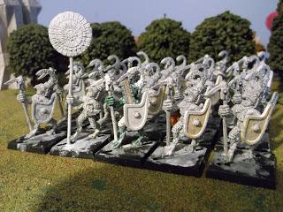 Goblin Lee's Miniatures Blog. : The whole Slann Army. This is the update of the ...