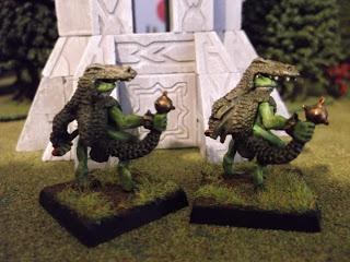 Goblin Lee's Miniatures Blog. : The whole Slann Army. This is the update of the ...