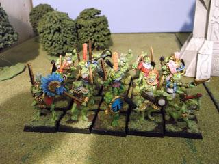 Goblin Lee's Miniatures Blog. : The whole Slann Army. This is the update of the ...