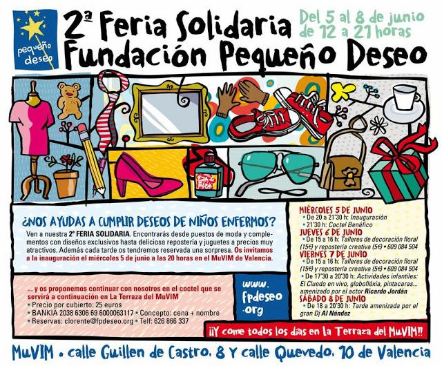 2ª Feria Solidaria: Fundación Pequeño Deseo