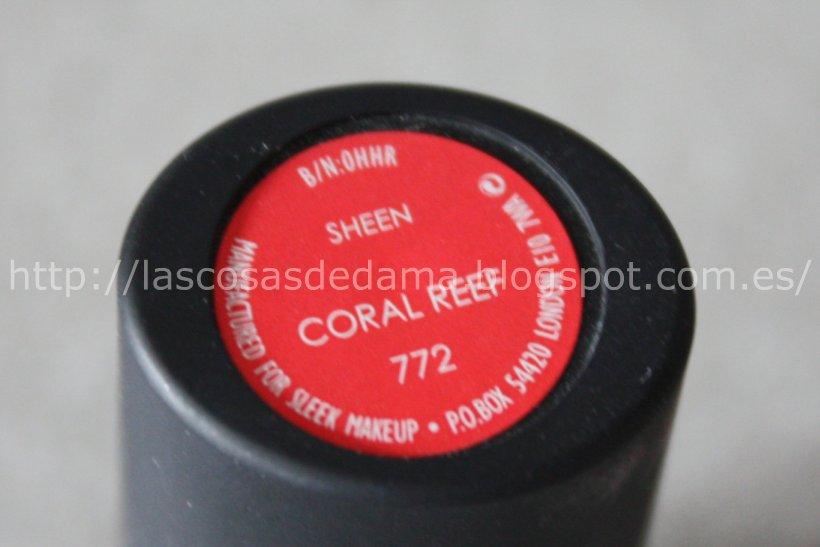 ¿Es o no es?: Watch Me Simmer de Mac vs Coral Reef de Sleek - Papaya Punch de Sleek - Femme de Nyx