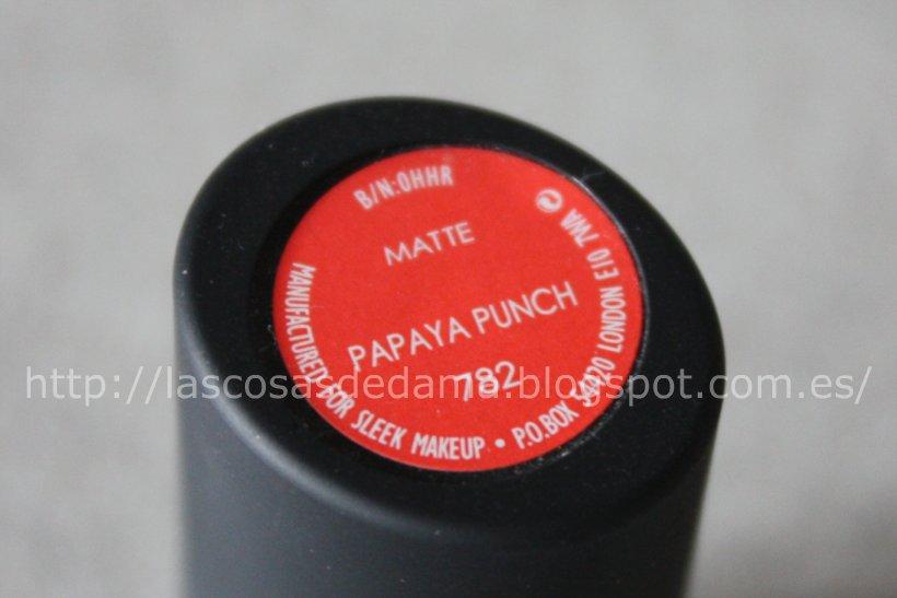 ¿Es o no es?: Watch Me Simmer de Mac vs Coral Reef de Sleek - Papaya Punch de Sleek - Femme de Nyx