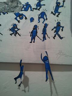 El arte es basura en Base Elements Urban Art Gallery