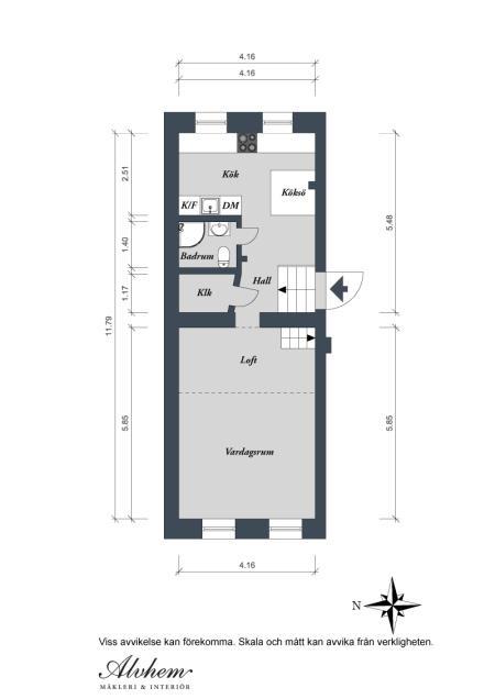 La cama en un nicho en el salón decoración pisos una habitación decoración pisos pequeños decoración ligera minimalista decoración en blanco y gris lineas rectas decoracion diseño interiores decoración diseño de interiores nórdico decoración cocinas blancas modernas blog decoración nórdica