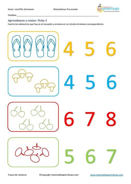 Aprender a contar 5