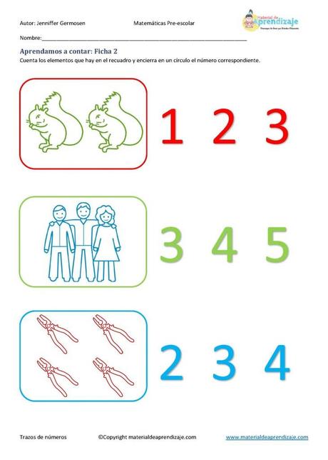 Aprender a contar 2
