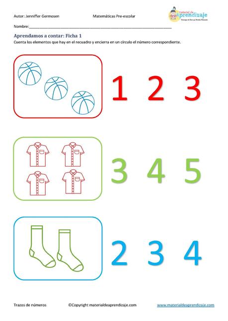 Aprender a contar 1