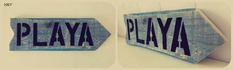 Carteles de madera handmade