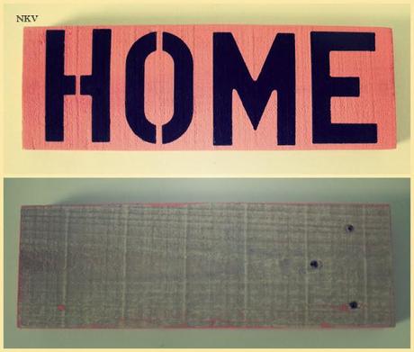 Carteles de madera handmade