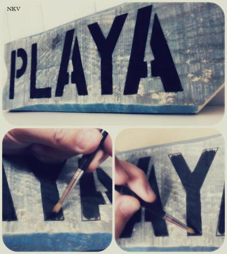 Carteles de madera handmade