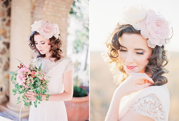 Bodas de hoy... ¡Romántica, rosa y muy vintage!