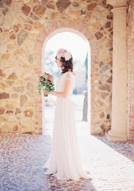Bodas de hoy... ¡Romántica, rosa y muy vintage!