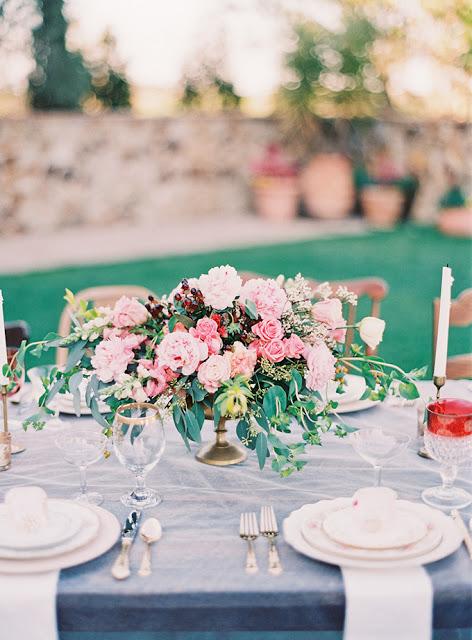 Bodas de hoy... ¡Romántica, rosa y muy vintage!