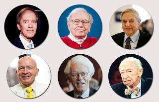 Grandes gurús aconsejan cómo invertir con éxito en los negocios