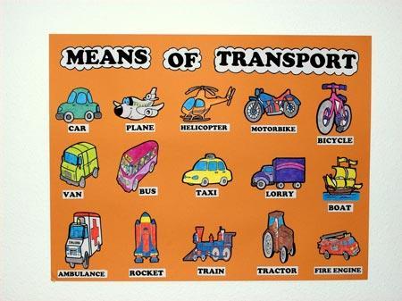 Medios de transporte en inglés - Paperblog