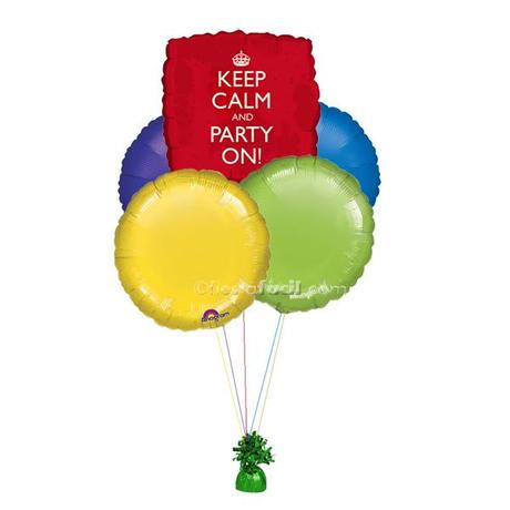 globos para decorar fiestas Keep Calm