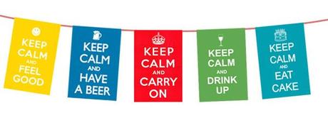 ideas decoración fiesta Keep Calm