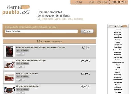 Gastronomía de los pueblos de España en una única web