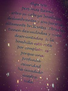 “El Alumbrador” frase
