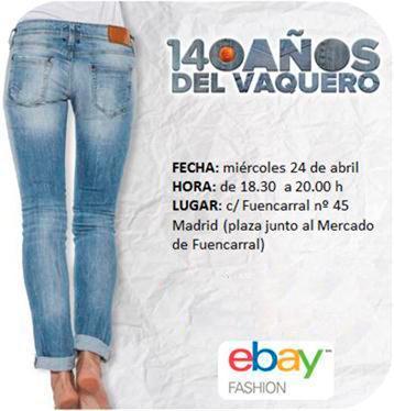 Celebra con eBay el 140 aniversario de los Jeans!!