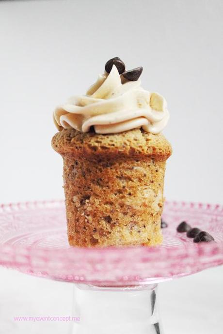 Cupcakes sin gluten con buttercream de café CoffeBUtterCReam3vf