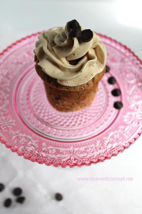 Cupcakes sin gluten con buttercream de café CoffeBUtterCReam6vf