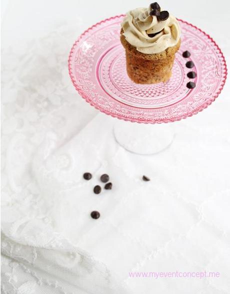 Cupcakes sin gluten con buttercream de café CoffeBUtterCReam5vf