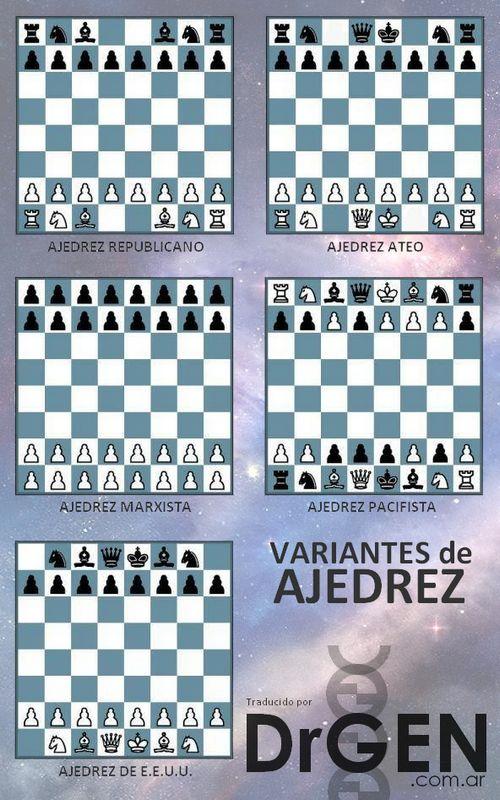variantes de ajedrez Variantes de Ajedrez
