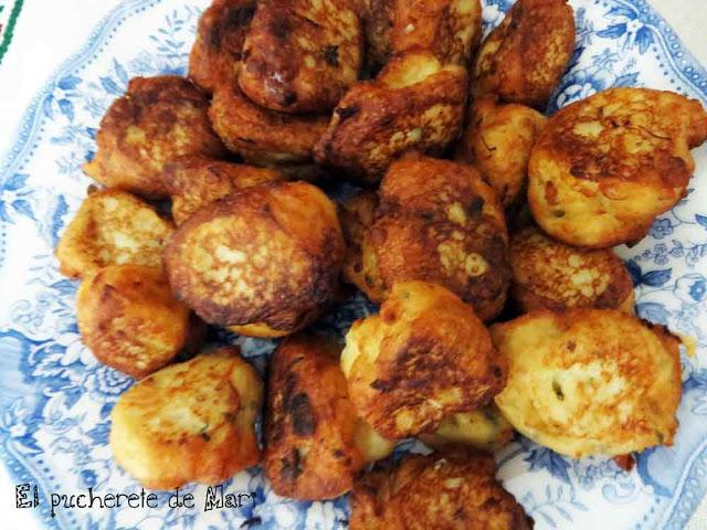 BUÑUELOS DE BACALAO