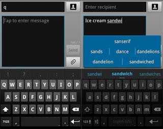 El nuevo teclado de Android 4.0 ice Cream o superior, ya esta en Google Play.