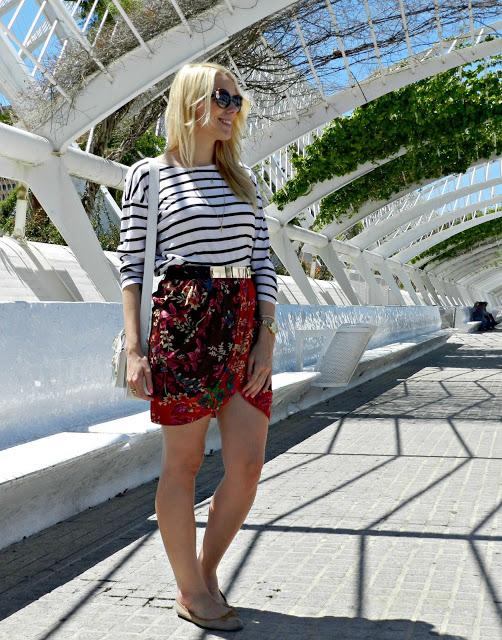 Mix de rayas y flores