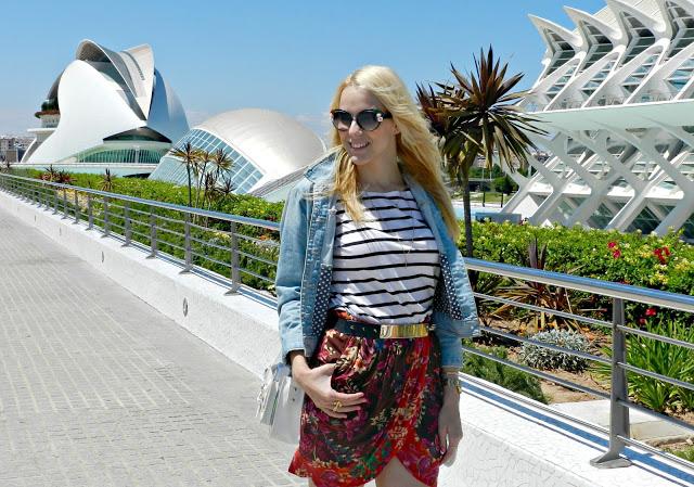 Mix de rayas y flores