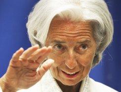 Christine Lagarde, directora gerenta del Fondo Monetario Internacional el martes en Washington