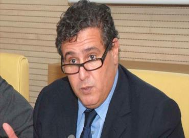 El ministro de Agricultura y Pesca Marítima, Aziz Akhannouch