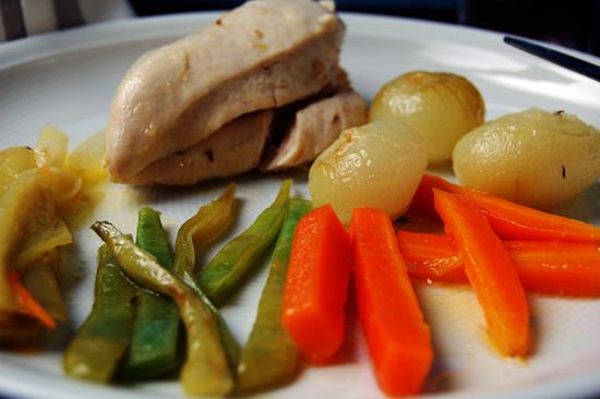 PECHUGA DE POLLO ESCABECHADA