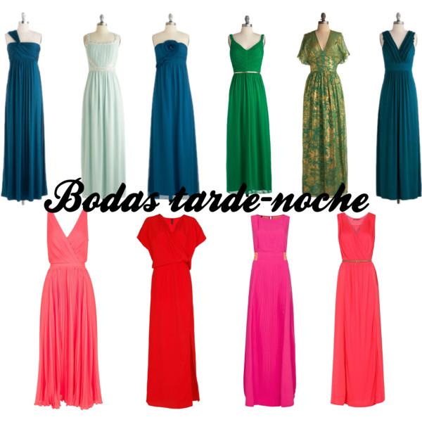 Bodas tarde-noche