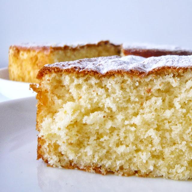 Bizcocho NUBE de nata y limón