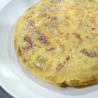 La tortilla de patatas...