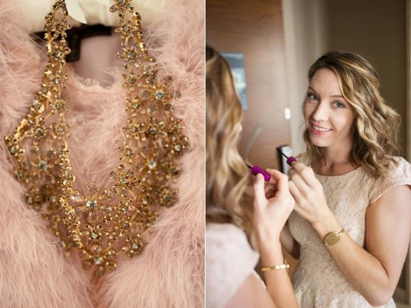 Romántica boda con una novia de color!