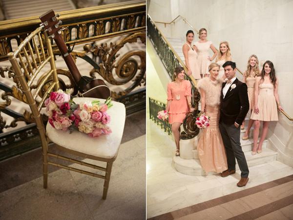 Romántica boda con una novia de color!