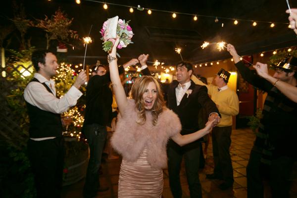Romántica boda con una novia de color!