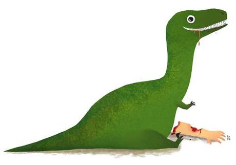 Una nueva vuelta de tuerca a Jurassic Park con las ilustraciones de Ten Paces & Draw