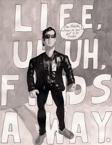 Una nueva vuelta de tuerca a Jurassic Park con las ilustraciones de Ten Paces & Draw