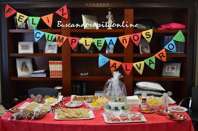 FIESTA CUMPLEAÑOS TEMÁTICA!!!!!!!!