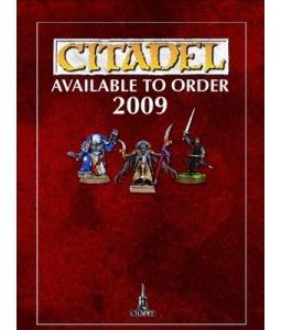 Catalogo 2009 de iniaturas de Citadel