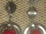 Pendientes bolas ceramica