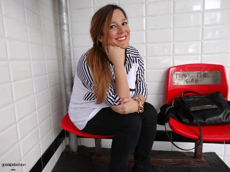 look choies en blanco y negro olga gigirey gossips fashion week gossipsfashionweek