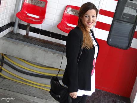 look choies en blanco y negro olga gigirey gossips fashion week gossipsfashionweek