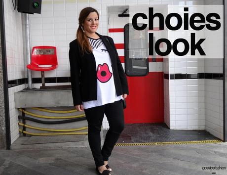 look choies en blanco y negro olga gigirey gossips fashion week gossipsfashionweek