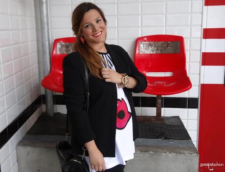 look choies en blanco y negro olga gigirey gossips fashion week gossipsfashionweek